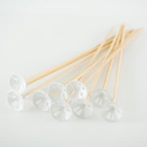 Ballongpinnar - 10-pack - Bambu