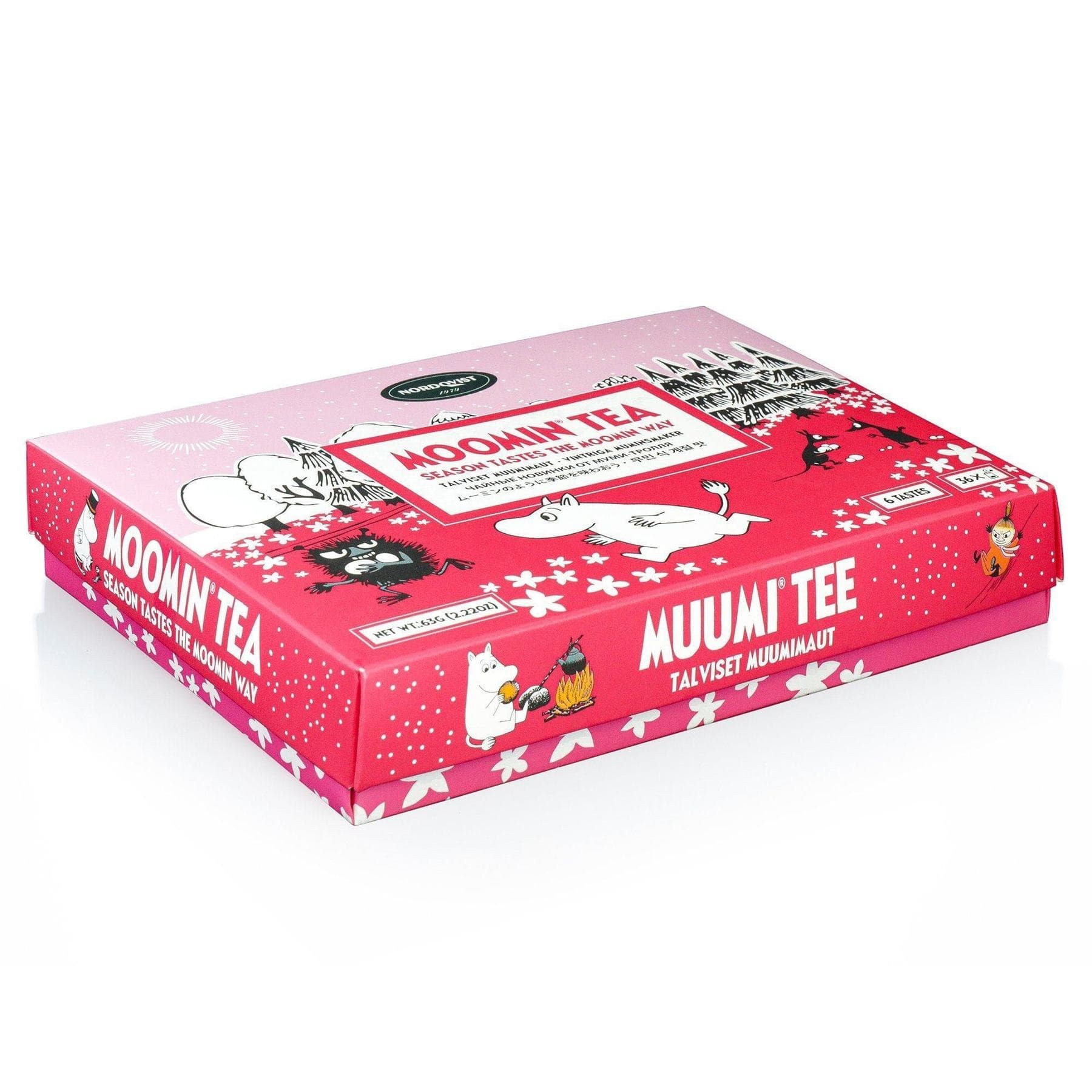 Mumin 'Seasons Tastes the Moomin Way' - Presentask med tepåsar