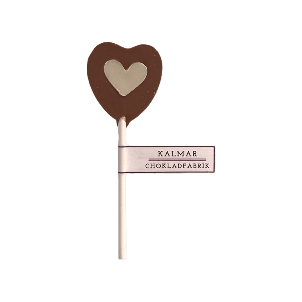 Hjärtklubba Mjölkchoklad 13g