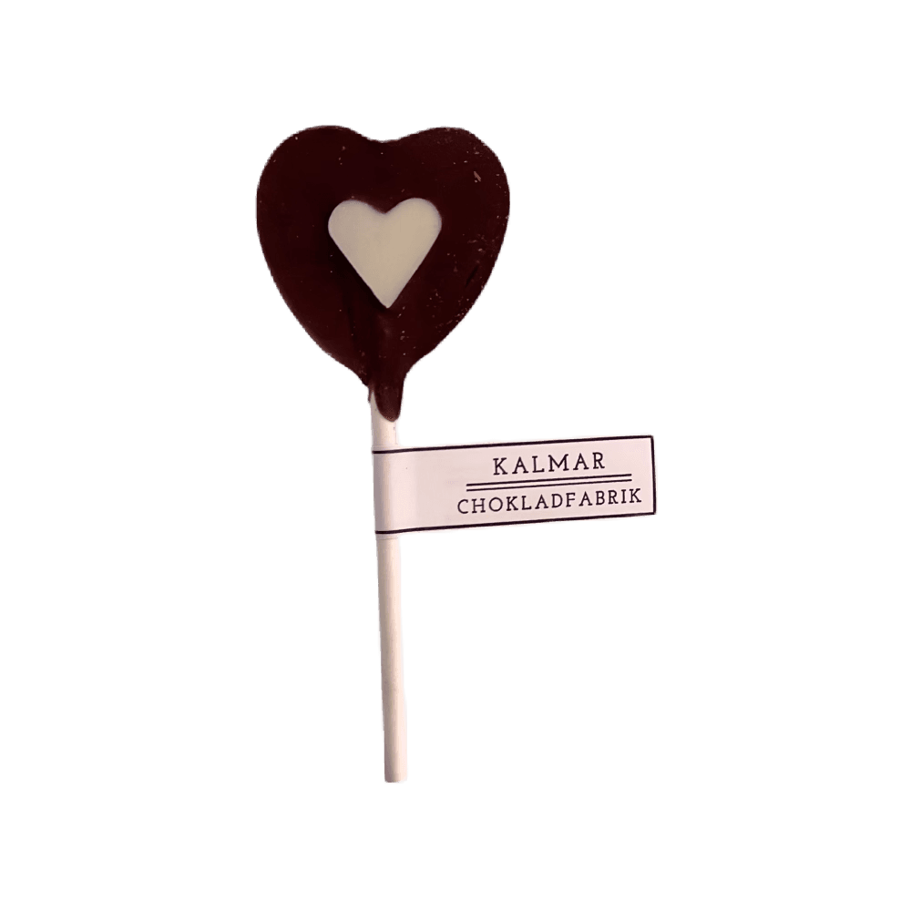 Hjärtklubba Mörk choklad 13g
